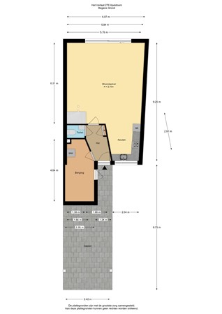 Floorplan - Het Verlaat 276, 7325 HK Apeldoorn